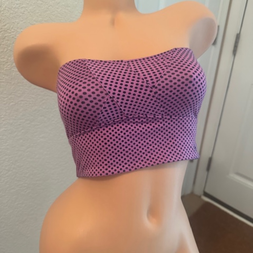Free People crop top  size M.- purple